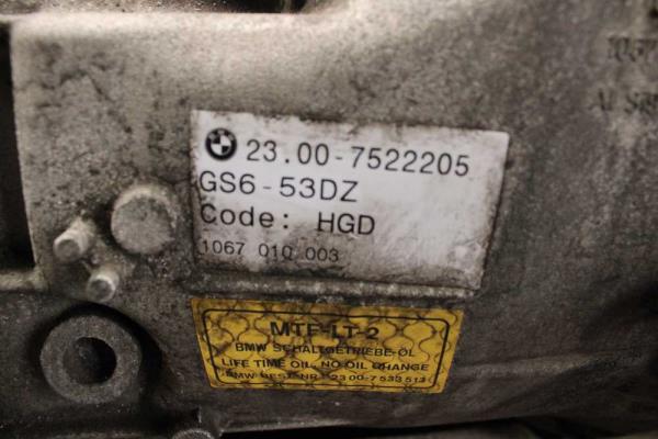 BOITE DE VITESSE BMW SERIE 5 E60 / E61 520D / 525D / 530D 6VITESSES - Vue 4